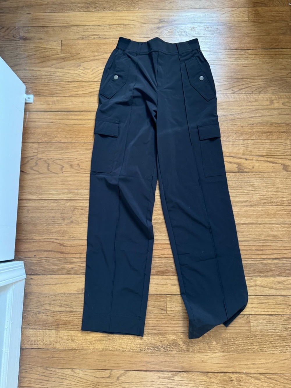 Athleta Black Cargo Pants with Utility Pockets